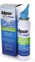 Африн Чистое море спрей назальный 75мл для очищения носа