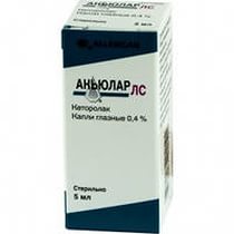 Акьюлар ЛС 0,4% капли глазные 5мл флакон-капельница