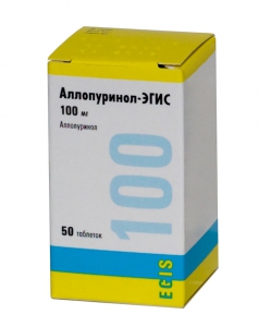 Алопуринол таблетки егіс 100мг 50 шт.