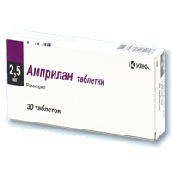 Амприлан 2,5 мг №30 таблетки