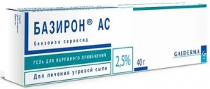 Базирон АС 2,5% 40г гель