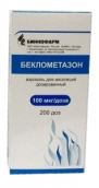 Беклометазон 100мкг/доза 200 доз аерозоль для інгаляцій