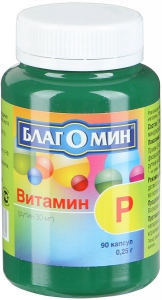 Благомин Вітамін Р (рутин) №90 капсули