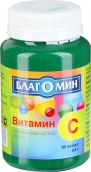 Благомин Вітамін С (аскорбінова кислота) №90 капсули