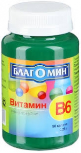 Благомин Витамин В6 (пиридоксин) №90 капсулы