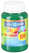 Благомин Вітамін В9 (фолієва кислота) №90 капсули