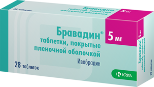 Бравадин 5мг №28 таблетки