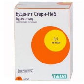 Буденит Стери-Неб суспензія для інгаляції 0,5 мг/мл 2мл №20 ампули