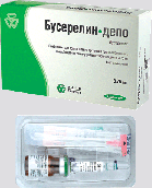 Бусерелін-депо ліофілізат для суспензії 3,75 мг №1 флакон