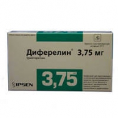 Диферелін ліофілізат для суспензії 3,75 мг №1 флакон