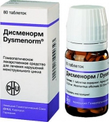 Дисменорм №80 таблетки
