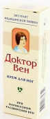 Доктор вен крем для ніг венотонізуючу 75мл