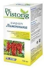 Доктор Вистонг Лимонника сироп 150мл