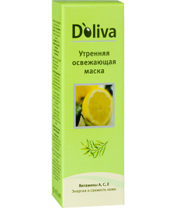 Доліва маска для обличчя ранкова освіжаюча 30мл