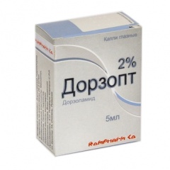 Дорзопт 2% краплі очні 5мл флакон-крапельниця №3