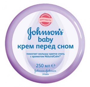 Джонсонс беби крем перед сном 250мл