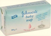 Джонсонс бебі мило натуральне молоко 100г