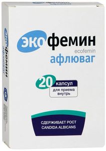 Экофемин Афлюваг 450мг №20 капсулы