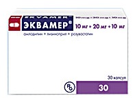 Эквамер 10мг+20мг+10мг №30 капсулы