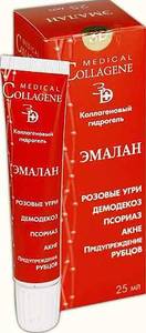 Эмалан гидрогель коллагеновый при угрях, акне, псориазе 25мл