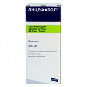 Енцефабол суспензія 80,5 мг/5мл 200мл №1 флакон