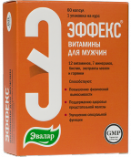 Евалар Эффекс вітаміни для чоловіків №60 капсули