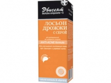 Эвисент лосьон Дрожжи с серой при прыщах и угревой сыпи 150мл