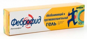 Феброфид 2,5% гель 50г