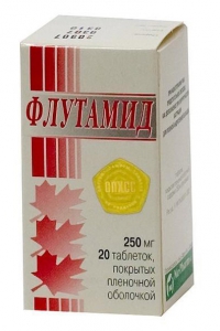 Флутамид 250мг №20 таблетки