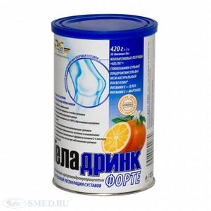 Геладринк форте 420г апельсин