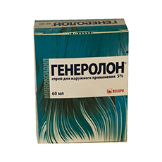 Генеролон 5% спрей 60мл