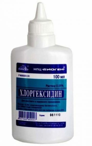 Хлоргексидину біглюконат, розчин 0,05% 100мл