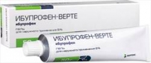 Ібупрофен-верті 5% гель 50г