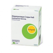 Ипрамол Стери-Неб розчин для інгаляції 0,2 мг 1мг/мл 2,5 мл №20 ампули