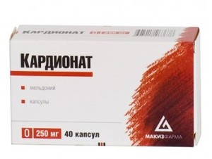 Кардионат 250мг №40 капсулы