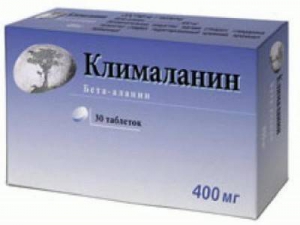 Клималанин 400мг №30 таблетки