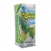 Коко Велл кокосовая вода Nosso с соком лайма 330мл 1шт