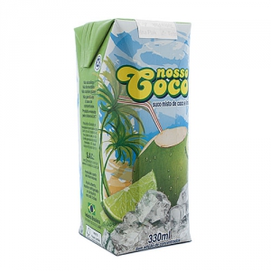 Коко Велл кокосова вода Nosso з соком лайма 330мл 1шт