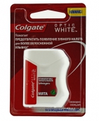 Колгейт нить зубная Optic White 25м