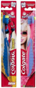 Колгейт щетка зубная детская Smiles старше 5 лет Barbie/Spiderman