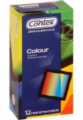 Контекс презервативы Colour цветные 12шт