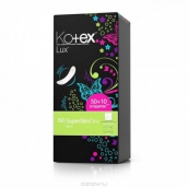 Котекс прокладки ежедневные lux super slim deo 60шт