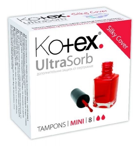 Котекс тампони ultra sorb mini 8шт