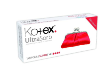 Котекс тампони ultra sorb super 16шт