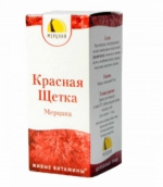 Червона щітка мерцана краплі 50мл флакон-крапельниця