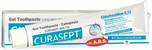 Курасепт паста зубна гелеподібна хлоргексидин 0,12%-75мл (АDS712)