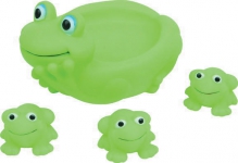 Курносики игрушка для ванны семейка лягушки 6мес+, арт. 25074