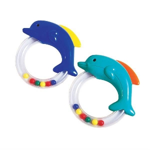 Курносики іграшка-брязкальце дельфін 3міс , арт. 21313