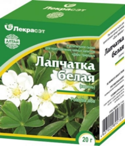 Лапчатка белая корень 20г