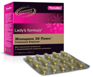 Ледис Формула Женщина 30 Плюс Усиленная формула №30 таблетки